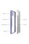 Samsung Galaxy A31 Case Frosted Transparent Parfait Cover with Camera Protection on the Back - 4