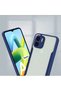 Xiaomi Redmi A1 Case Camera Protected Frosted Transparent Parfait Cover on the Back - 4