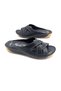 Umut Ilgen Genuine Leather Orthopedic Women's Black Color Slippers - 3