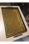 Luxury Engagement Promise Tea Tray - Decorative with Glitter Stones - 2