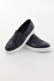 Vayne Model Double Buckle Detailed Genuine Leather Casual Shoes - 3
