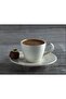 White Rita 6-Person Turkish Coffee Cup Set