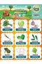 Crea Sticker Vegetables 18 Pieces Labels