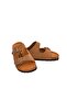 Family Size Genuine Leather Unisex Slippers - 5