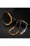 Certified Yellow Tiger Eye, Bronzyte Natural Stone 33 Pieces Rosary and Bracelet Set - 5