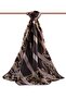 Women's Luxury Medina Silk Shawl Brown - Milky Brown - 2