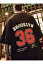 Unisex Brooklyn 36 Printed Oversize T-shirt