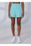Normal Waist Women's Turquoise Shorts12213192 - 2