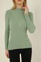 Women's Çağla Self-Collared Ribbed Knitwear Sweater - 4