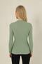 Women's Çağla Self-Collared Ribbed Knitwear Sweater - 6
