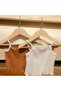 2 Pieces Girl's Strappy Camisole Blouse Top Clothing (0-6 Years) - 2