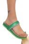 Women's Stone Detailed Flip Flops 6218 - 2