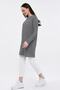 Women's Striped Crew Neck Sports Tunic - 6