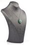 Aventurine Natural Stone Wire Wrapped Necklace - 2
