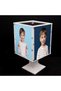 Rotating Lampshade Blue Bead Photo Attachable Night Light (Photo Printed) - 3