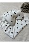 Baby Girl Leopard and Heart Patterned 2-Piece Hair Cap Set - 3