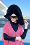 Large Size Straw Hat Black Rş-21 - 4