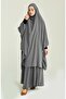 2-Piece Women's Summer Hijab Top Piece Length