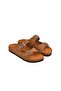 Family Size Genuine Leather Unisex Slippers - 4