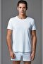 Pack of 2 100% Cotton, Crew Neck, Short Sleeve, Plus Size Men's Combed Cotton T-shirt & Undershirt