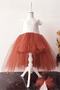 Bow Tutu Girl's Birthday Dress and Bandana Set, Children's Evening Dress - 7