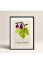 Framed Blossom Flowers Abstract Flowers Modern Art Painting