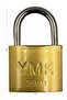 Ymk قفل خطاف قصير أصفر 1 عبوة (6 قطع) 38 ملم