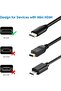 1.5 Meter Fujifilm X-M1, X-A1, X-T1, X-E2, X-S1 Compatible Camera Handycam Mini Hd - HDMI Cable - 5