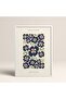 White Wooden Framed Painting Framed Poster Artistic Modern Wall Decor (Flower151-White-50X70)