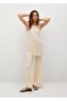 Women's Pleated Strap Blouse - 2