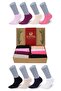 Premium Seamless Women's Bamboo Booties Socks Set of 8 Assorti Kraft Boxed - 558