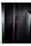 Steel Door Screw Concealing Stopper - Dark Brown - 2