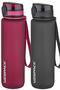 Set of 2 1000ml 1litre Tritan Water Bottle