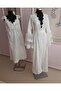 Combed Cotton Maternity Dressing Gown and Nightgown - 2