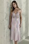 Women's Powder Nightgown Set T3070 6-Piece - 3