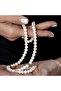 Both Bracelet - Both Necklace - and Prayer Beads 99 Pieces Mother of Pearl Natural Stone Accessory - 7