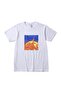 Unisex White Printed Highest Oversize Tshirt