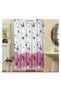 Bathroom Curtain 2X120X200 Double Wing Shower Curtain Ring Shower Cabin Curtain