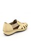 18791395 Women's Leather Elastic Comfort Perforated Sandals - 3