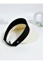 Women's Straw Visor Tennis Hat Ecru - 5