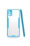 Samsung Galaxy A71 Case Frosted Transparent Parfait Cover with Camera Protection on the Back - 2
