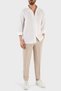 Linen Blended High Waist Regular Fit Men's Trousers 8nzp15 Znfnz 1724