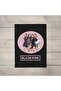 Erayshome Black Pink Printed Hand and Face Towel - 2