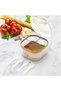Herborn Spice 4-Compartment Spice Rack with Handle and Lid - Organizer (4 Transparent Spoons Gift)