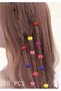 Women's 20 Colorful Hello Kitty Figured Hair Ornament