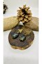 Handmade Ethnic Authentic Hippie Bohemian Granite Stone Earrings - 2