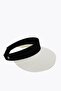 Women's Straw Visor Tennis Hat Ecru - 3
