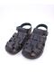 Baron Velcro Black Men's Sandals - 4