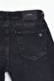 Black Battal Skinny Lycra Trousers (Belt Included) - 6