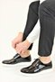 Men's Genuine Leather Classic Style White Sole Shoes